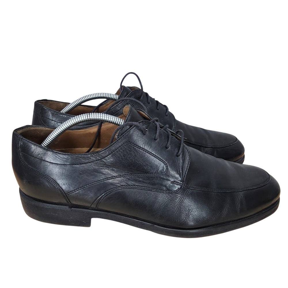 Johnston & Murphy Derby Shoes Men 11 M Sheepskin Leather Lace Up Oxford 59-13505
